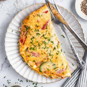 Egg omelet