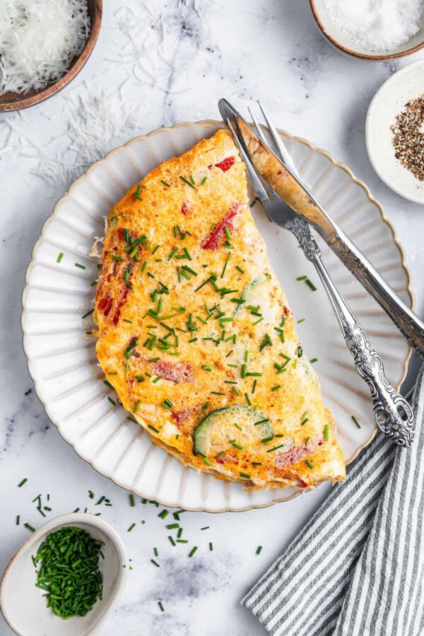 Egg omelet